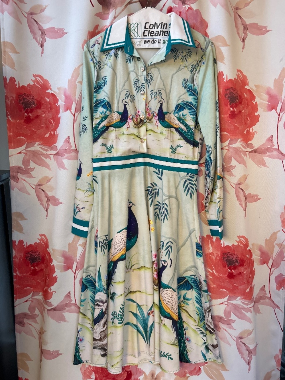 Peacock dress